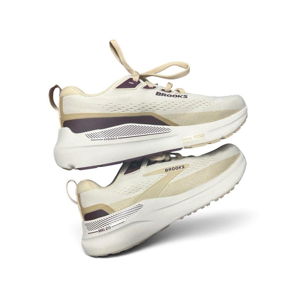 LKNW! - Brooks Womens ARIEL GTS 26 Beige Walking Sneakers Sz 9B Medium